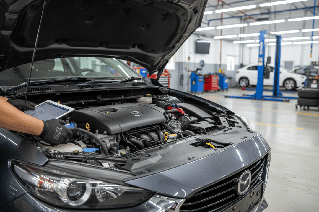 Used Mazda 3 Inspection UAE: What Inspectors Check & Red Flags