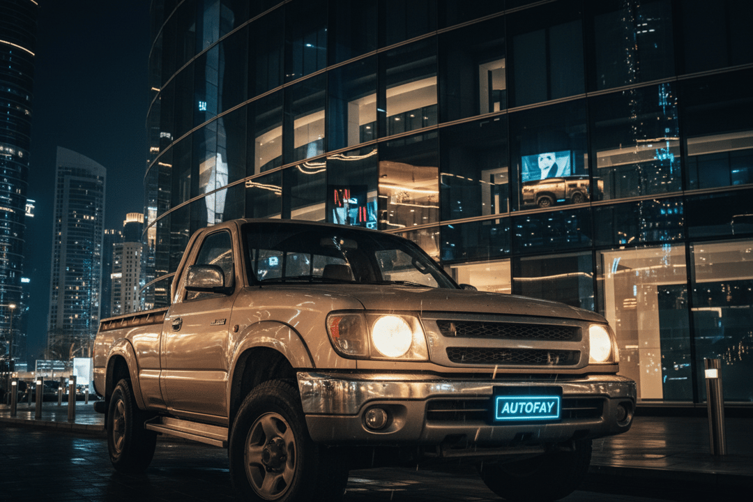 Essential Exterior Lights Inspection for Used Pickups in UAE
