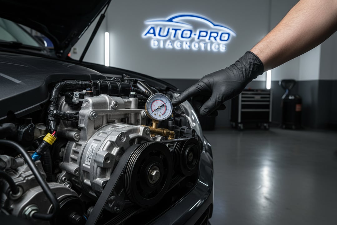 UAE Car AC Compressor Inspection: Clutch, Pressure & Noise