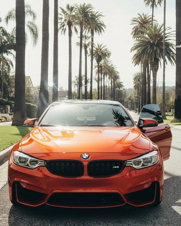 Inspector pressing all four window buttons simultaneously from driver seat, windows going down together, bright Dubai outdoor light flooding in