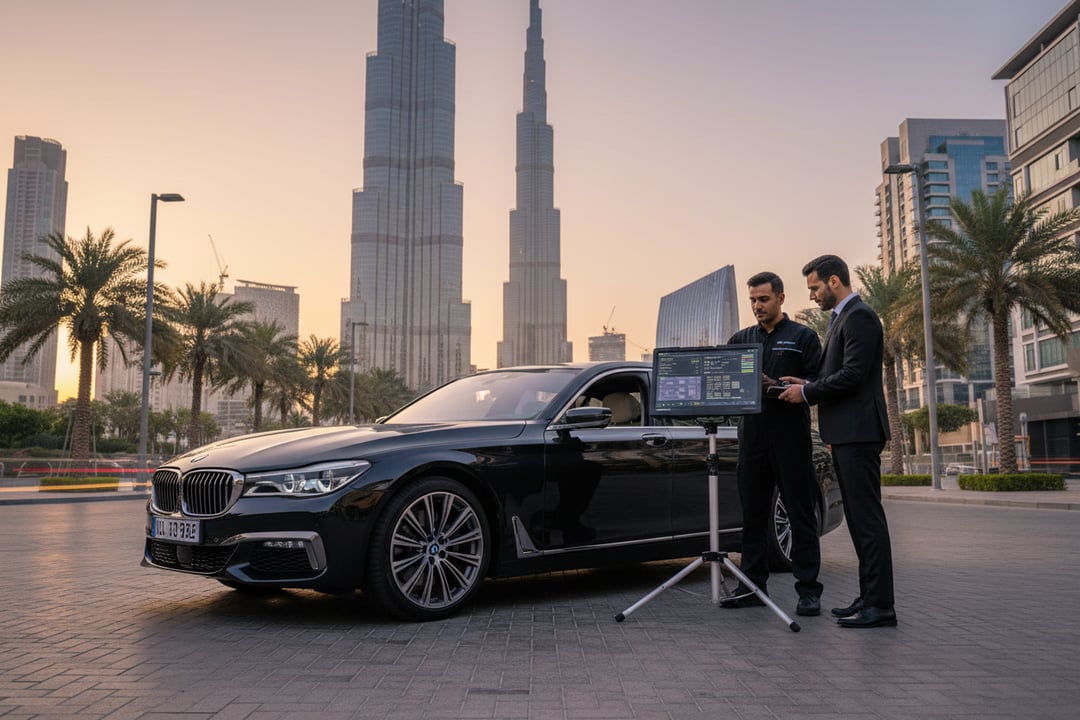 Used BMW 7 Series UAE Inspection: Engine Electrical Issues
