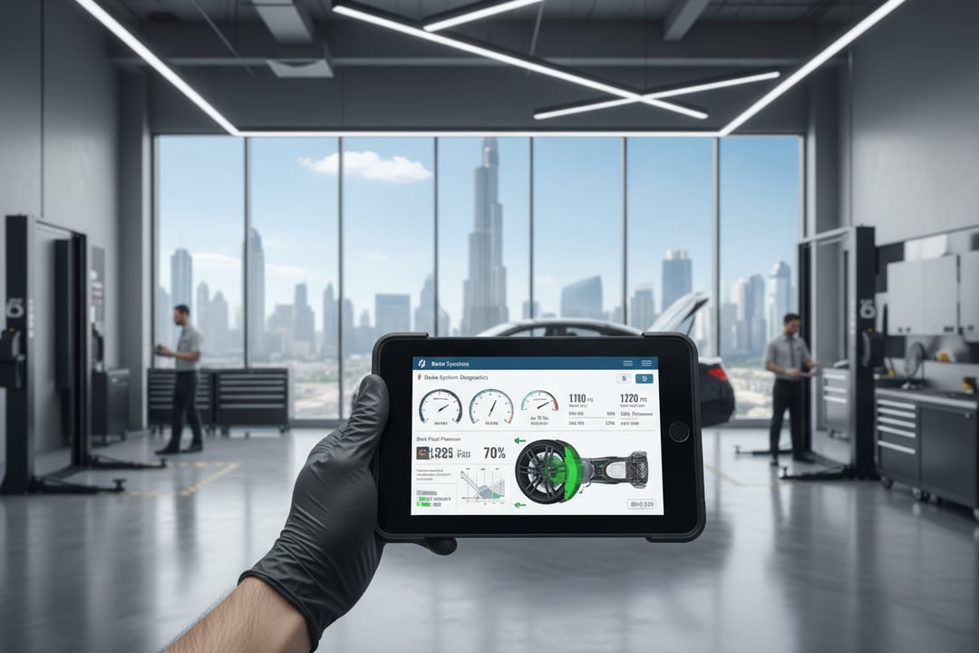 Is Your Brake Caliper Stuck? UAE Inspection Guide