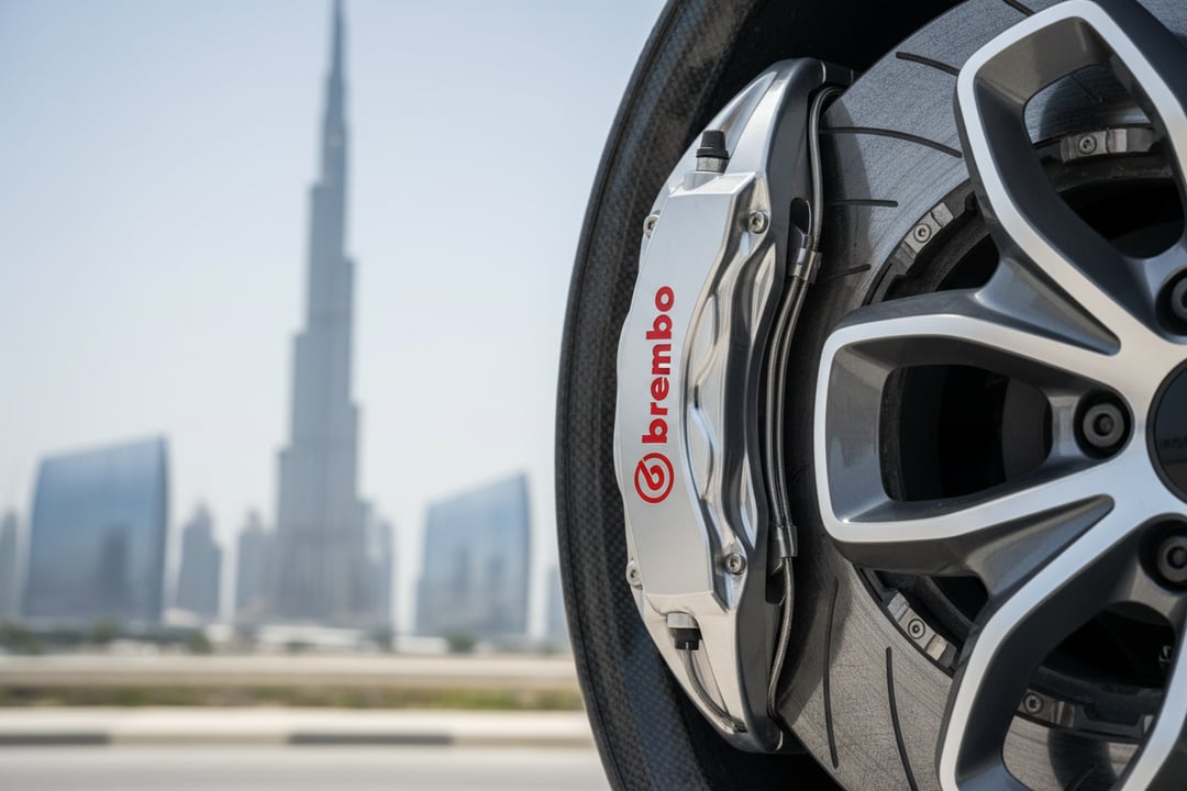 Luxury Car Brakes Inspection in UAE: Pads, Rotors & Calipers