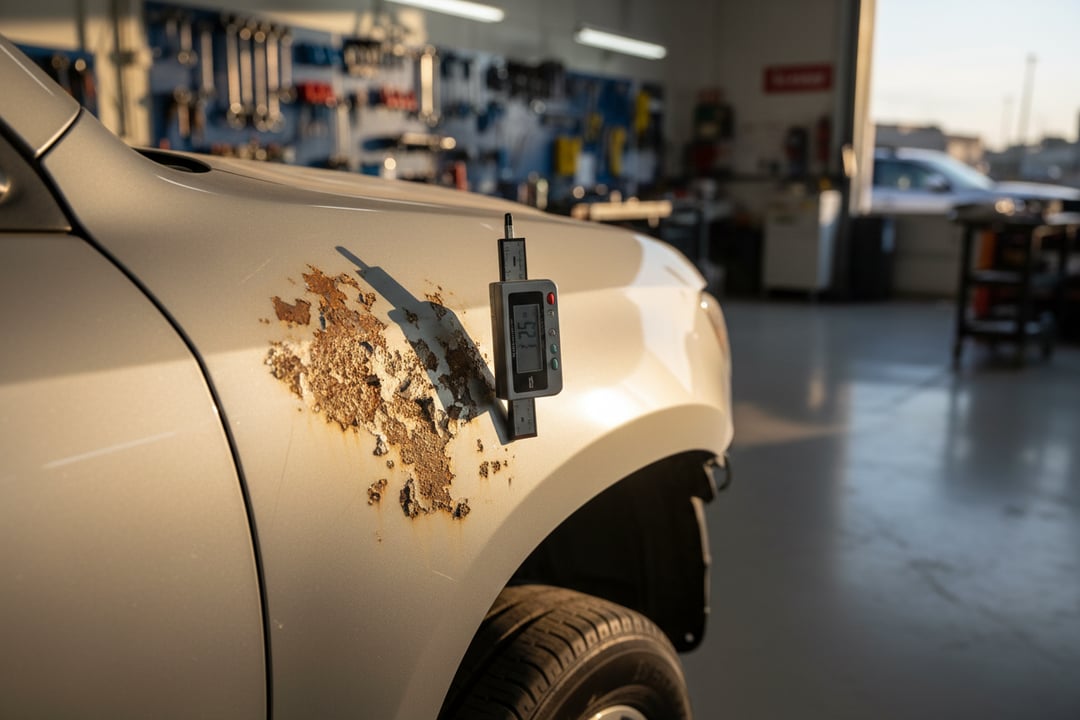 5 Rust Inspection Signs for Used Cars in UAE That Can Fail RTA
