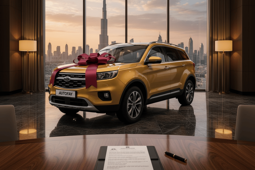7 Steps to Gift a Car in UAE: Transfer, Surprise Delivery & Check