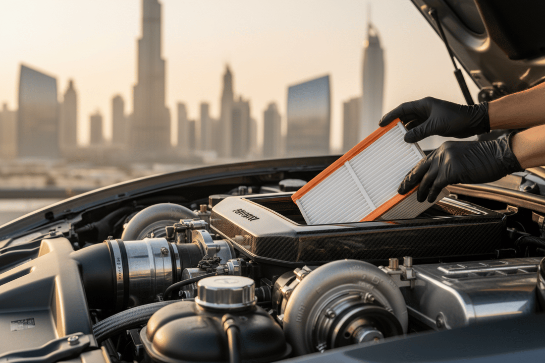 Dust and Air Filter Maintenance in UAE: Stop Sand Damage to Engines