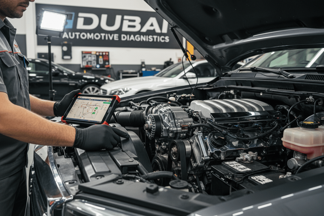 Under the Hood inspection: Air Filter, Belts & Battery checks for UAE Pickups