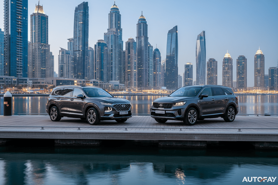 Hyundai Santa Fe vs Kia Sorento UAE: Reliability & Costs