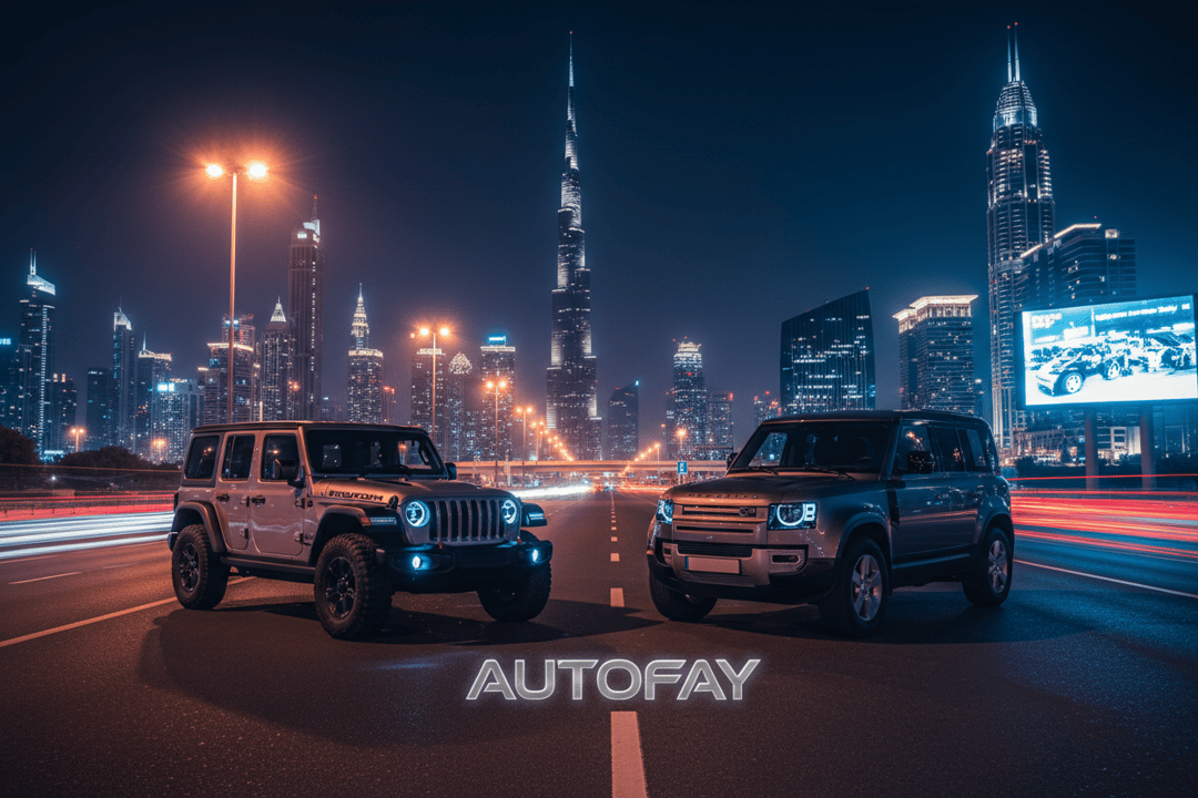 Jeep Wrangler vs Defender UAE Inspection Reliability & Costs