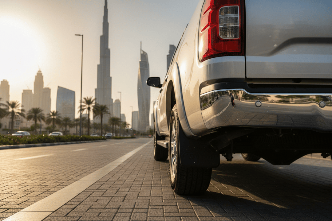 Inspect Used Pickup Body & Paint UAE: Bumper, Hood & Panels