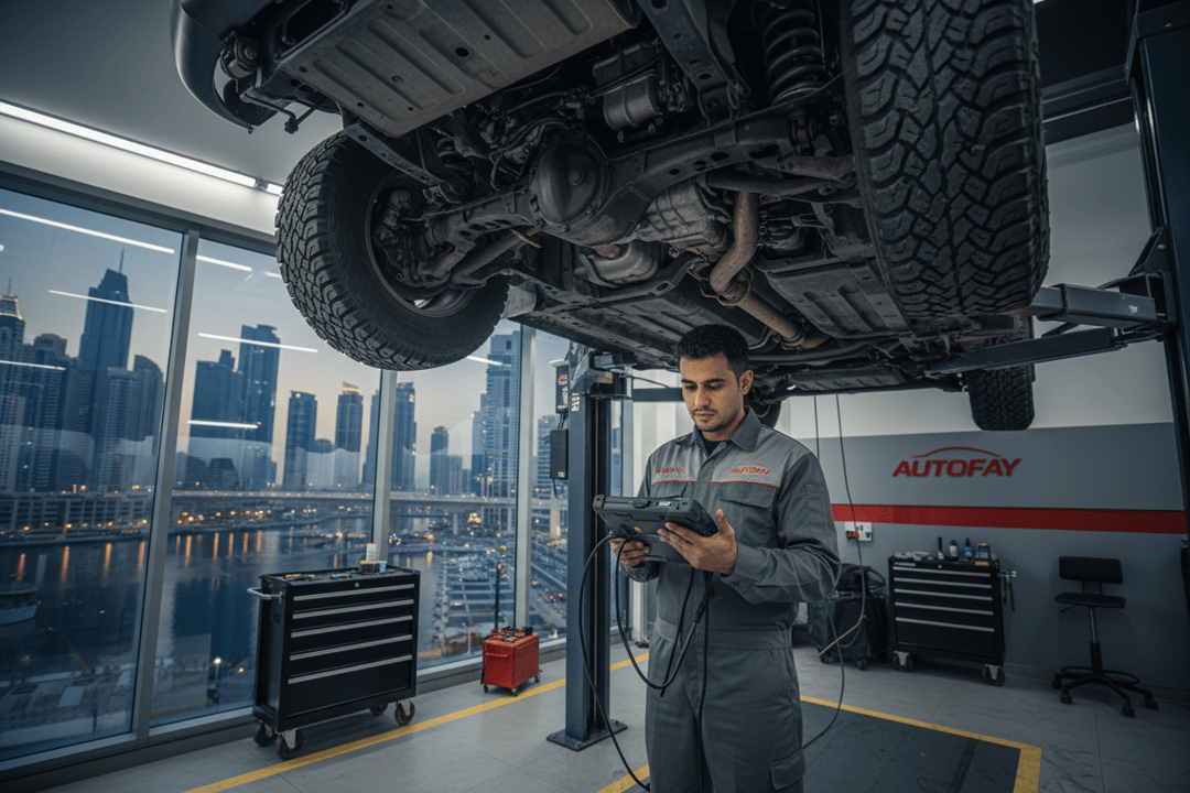 UAE 4WD Differential Inspection: Whine, Fluid, Bearings & Off-Road