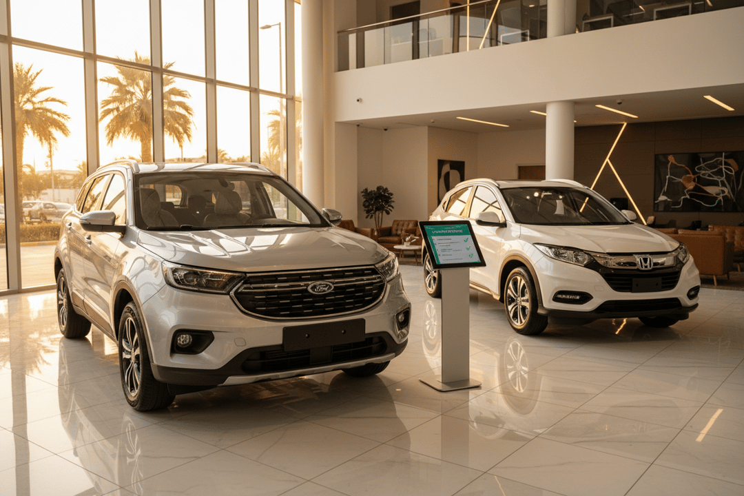 Checklist for Clearance Sale Vehicles: Ford Territory & Honda HR‑V