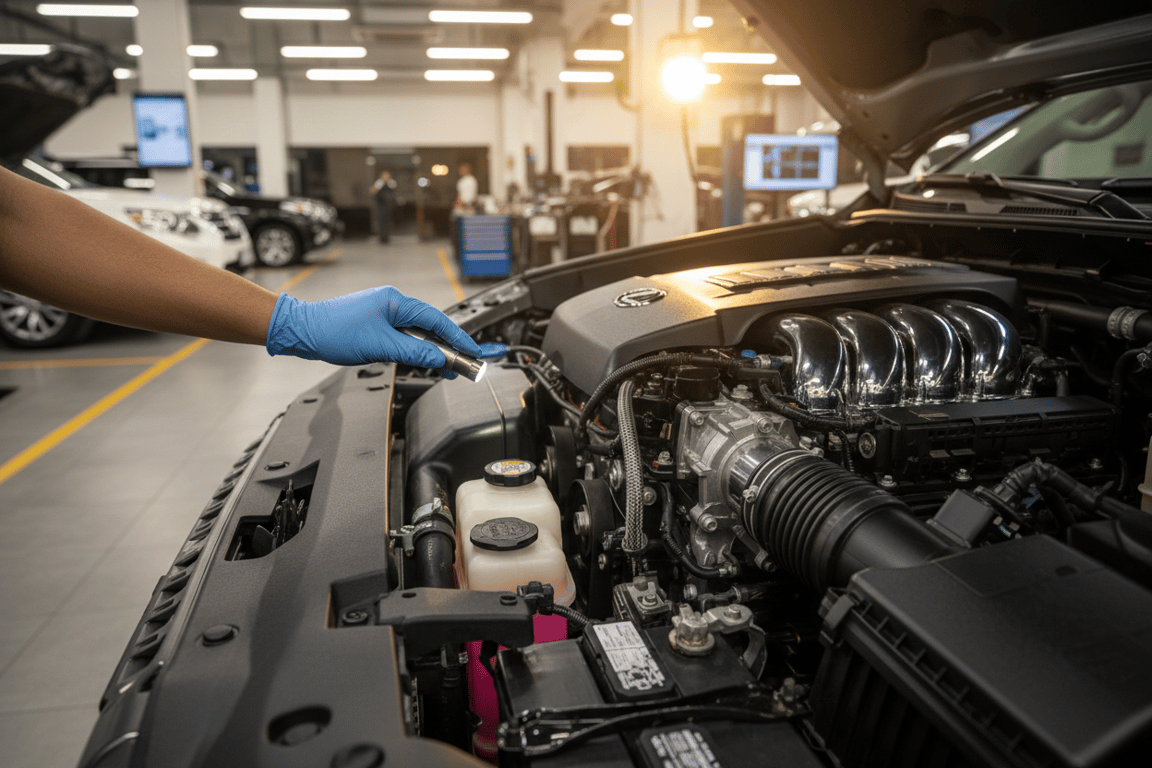 Dubai Car Inspection: Common Lexus GX Engine and Transmission Climate Issues