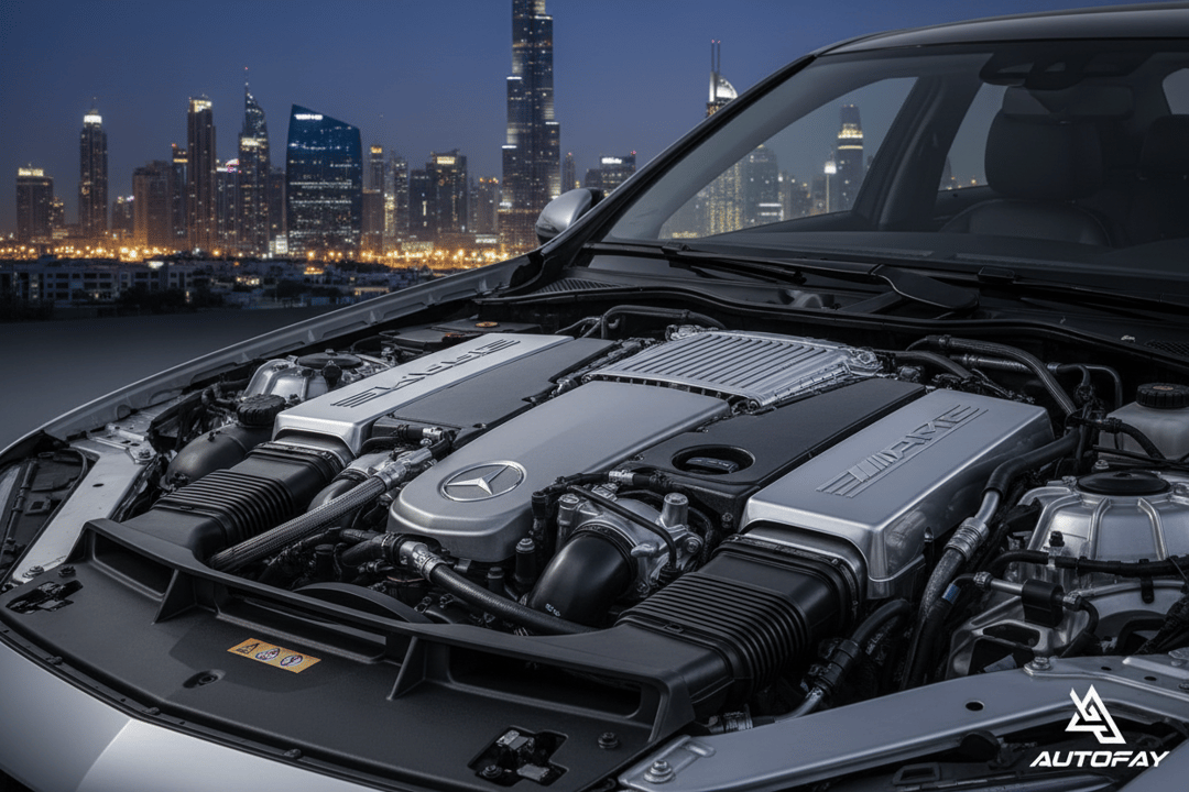 Mercedes Maintenance UAE: Oil, Brakes, and Transmission Flush