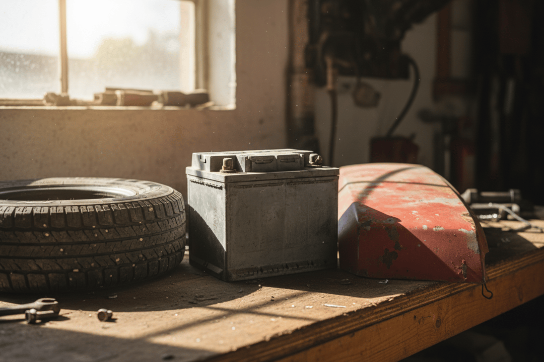 Car inspection before UAE summer: AC, battery, tires & sun damage