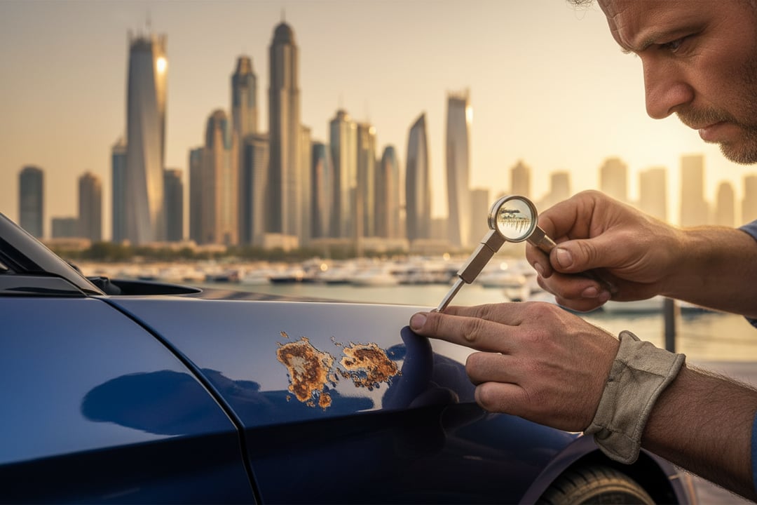 Inspecting Used BMWs for Coastal Humidity Damage in UAE