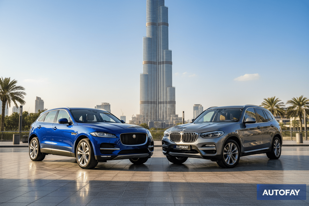 Jaguar F-Pace vs BMW X3 UAE: Reliability & Smart Used Purchase