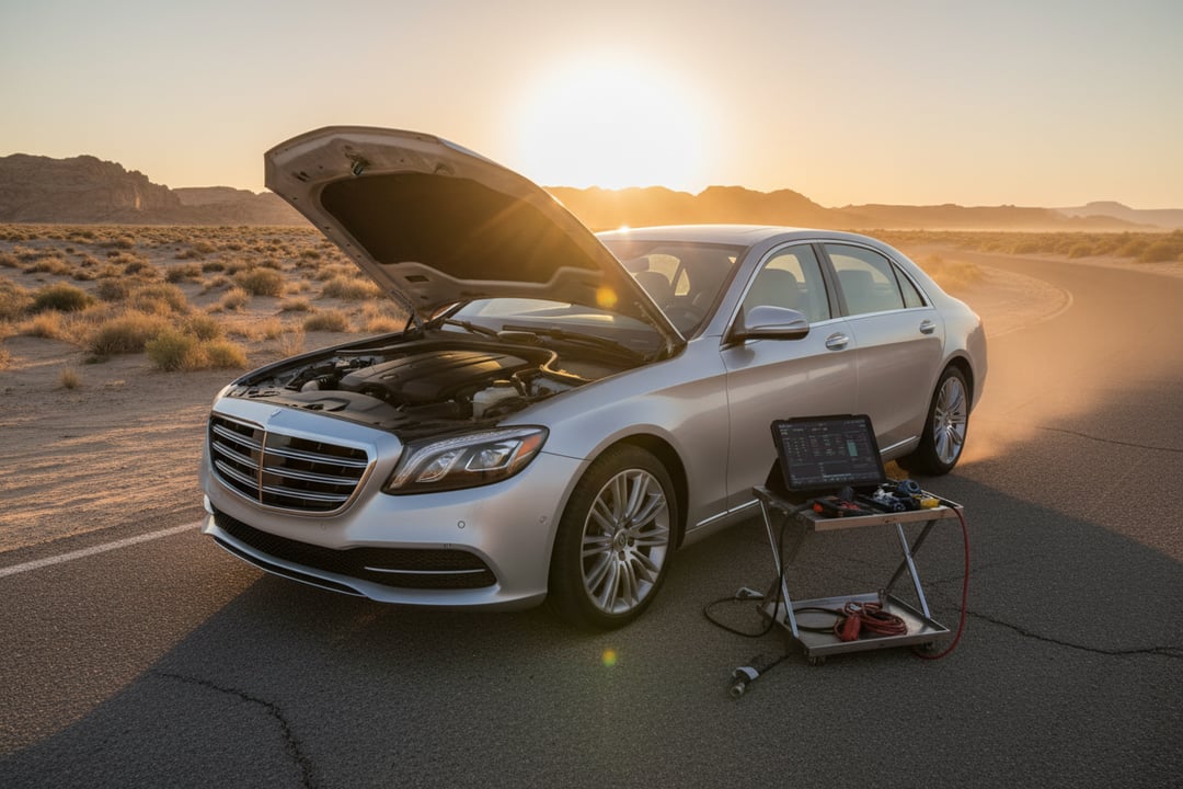 UAE Heat Causes Car Trouble