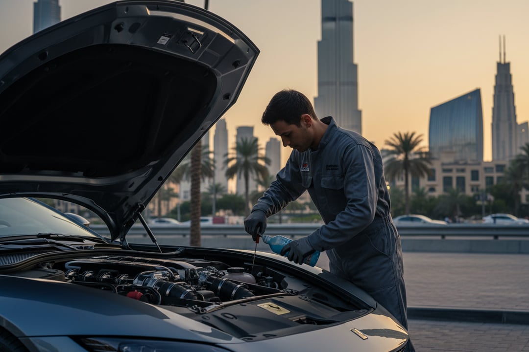 Coupe Maintenance in UAE Heat: Fluids & Service Intervals