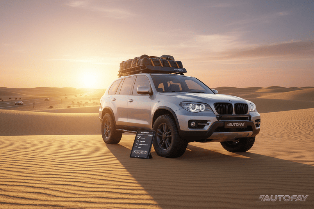 UAE Road Trip Inspection Checklist