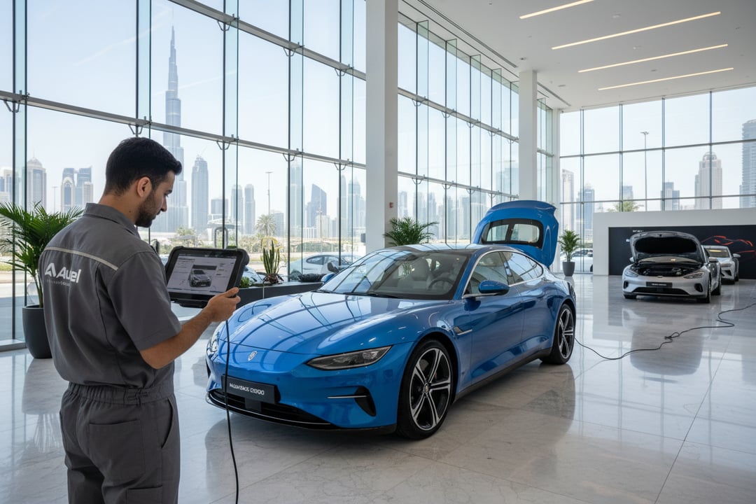 Luxury EV Inspection: Battery Health & Charging Checks