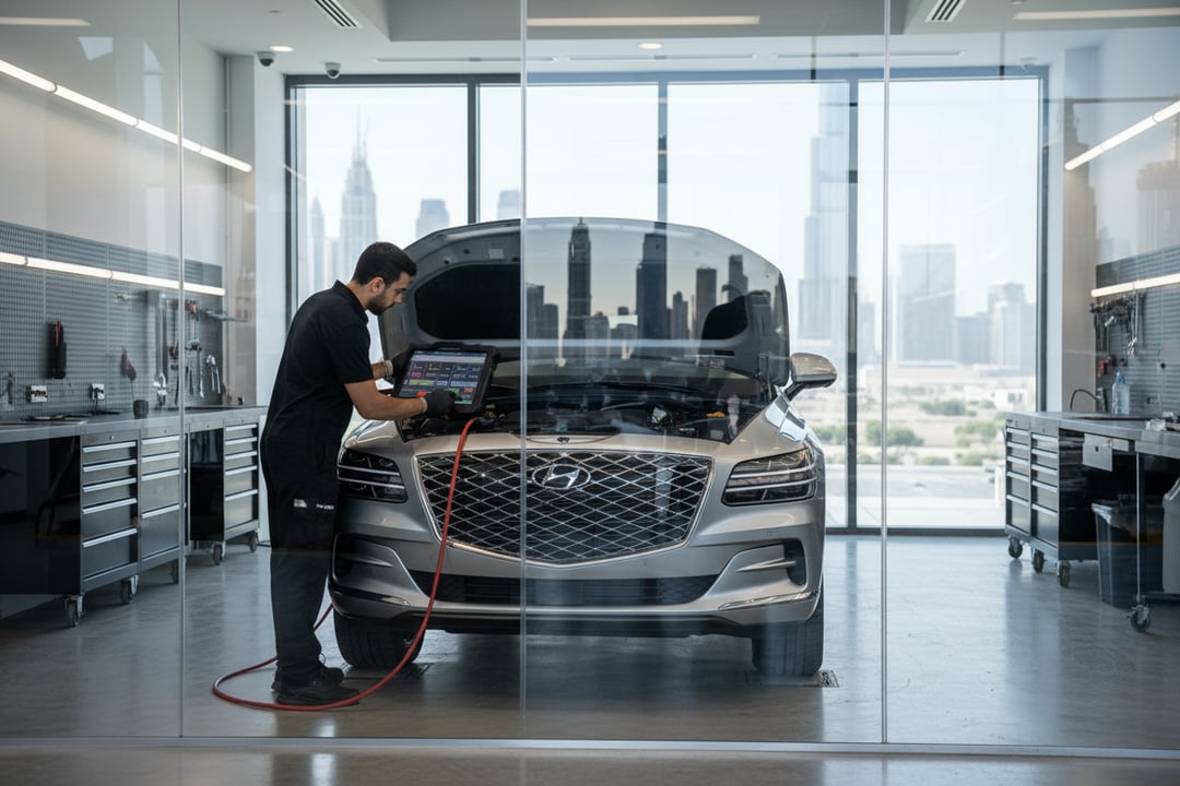 Hyundai Fleet Inspection: Common UAE Model Faults & Priorities