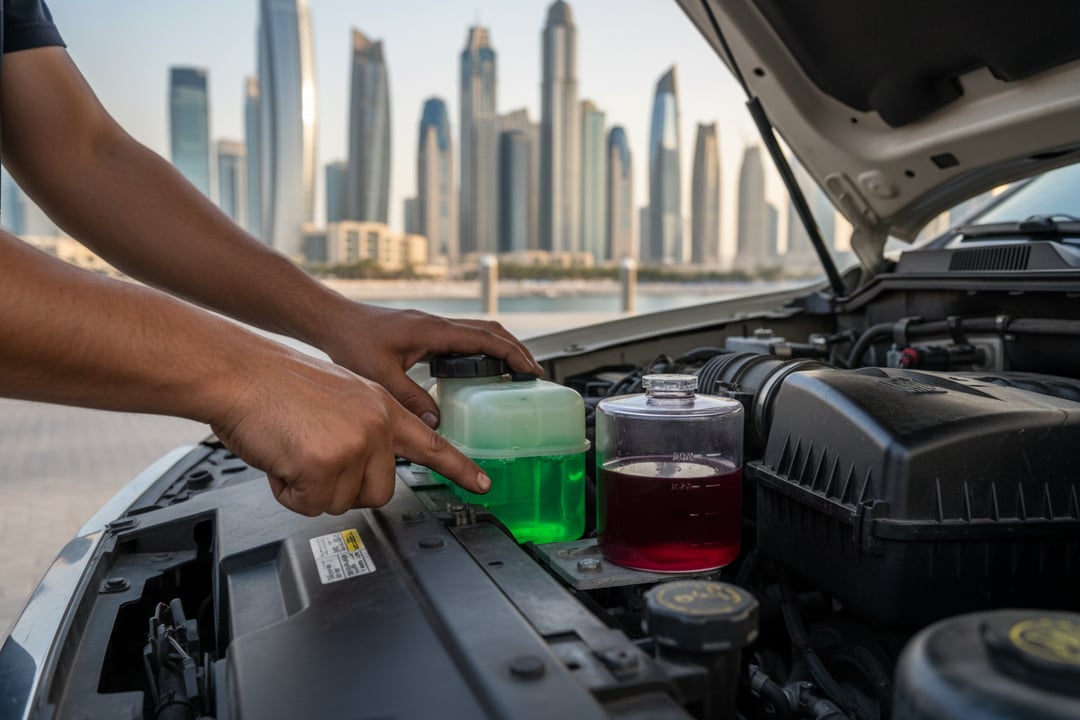 Used Pickup Fluids Inspection: Oil Coolant Brake Fluid