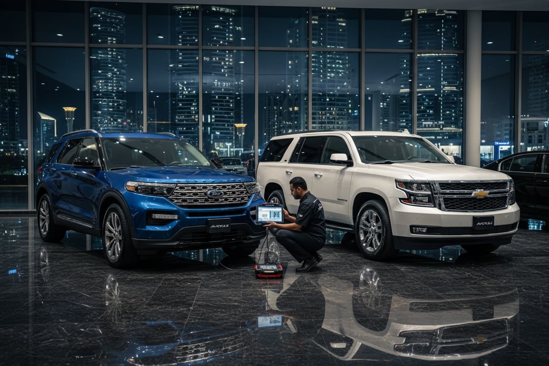 Ford Explorer vs Tahoe: UAE Reliability & Inspection