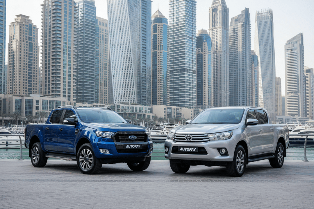 Ford Ranger vs Toyota Hilux UAE Inspection Guide