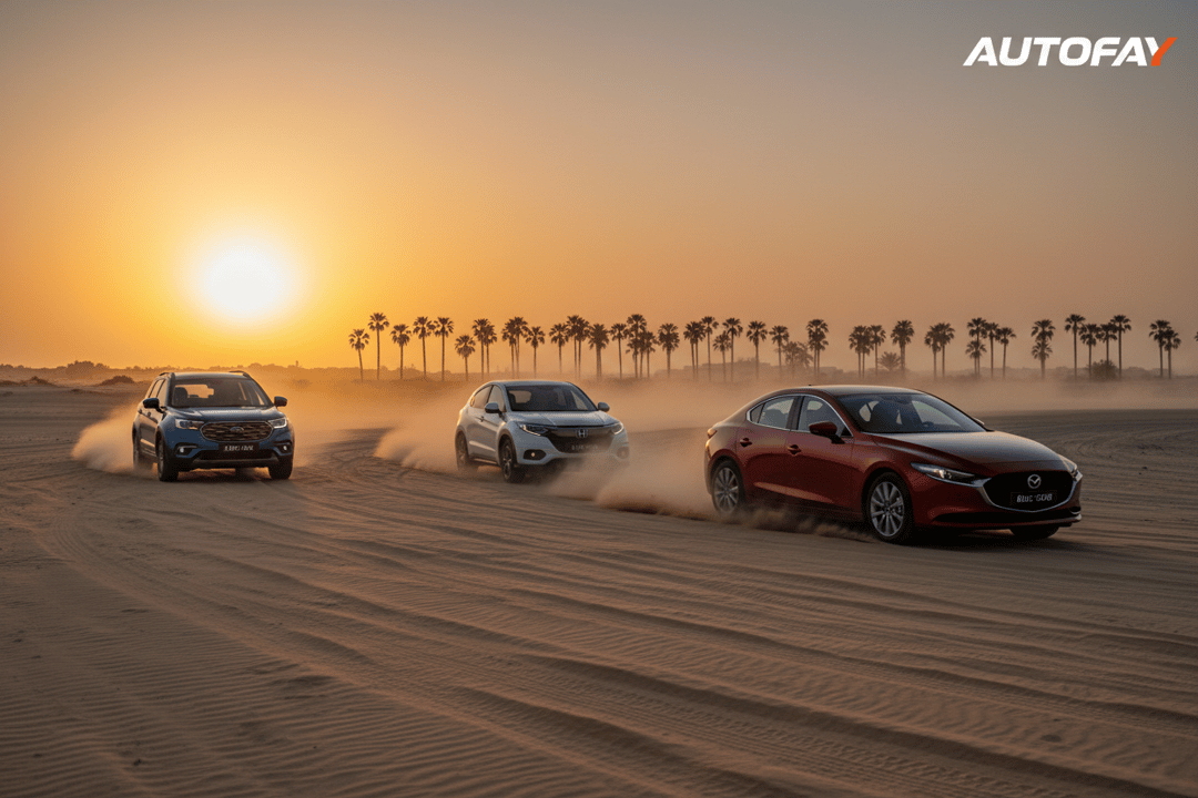 7 Value Cars Under 100k AED: Ford Territory, Honda HR‑V vs Mazda 3