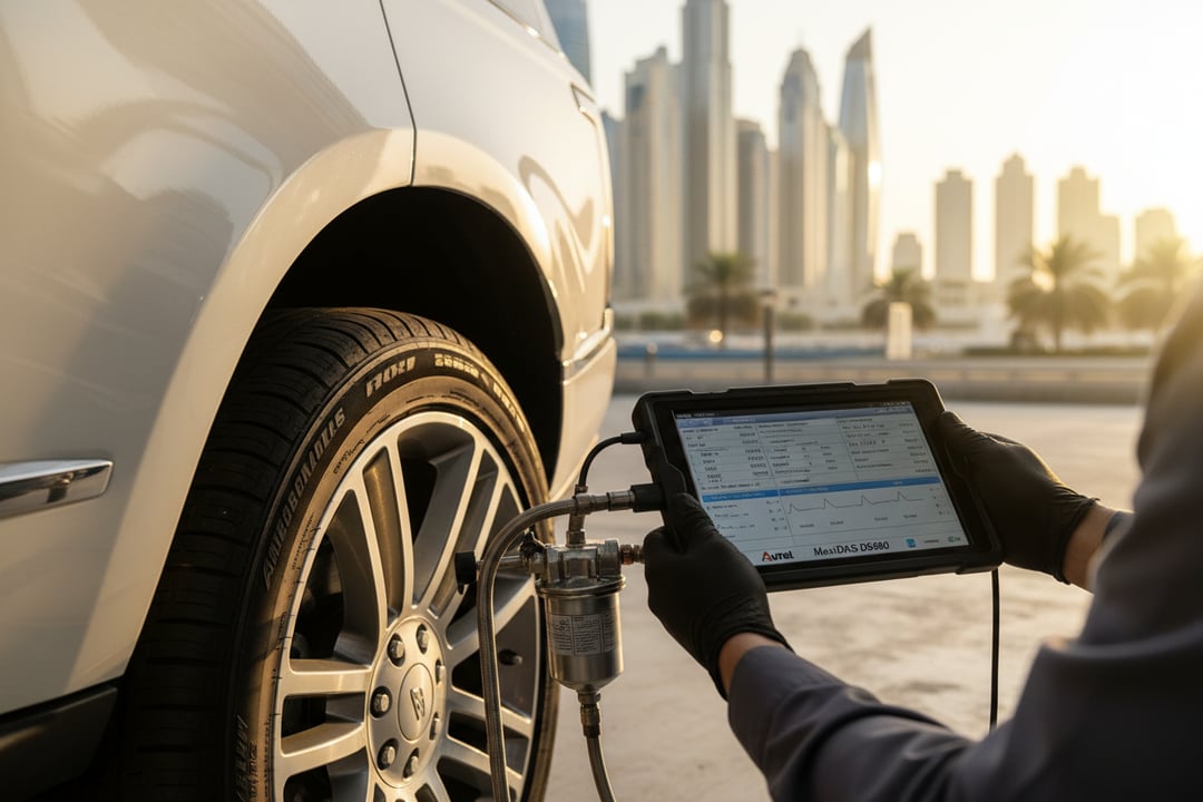 SUV Fuel System Inspection: Cap Tank Lines