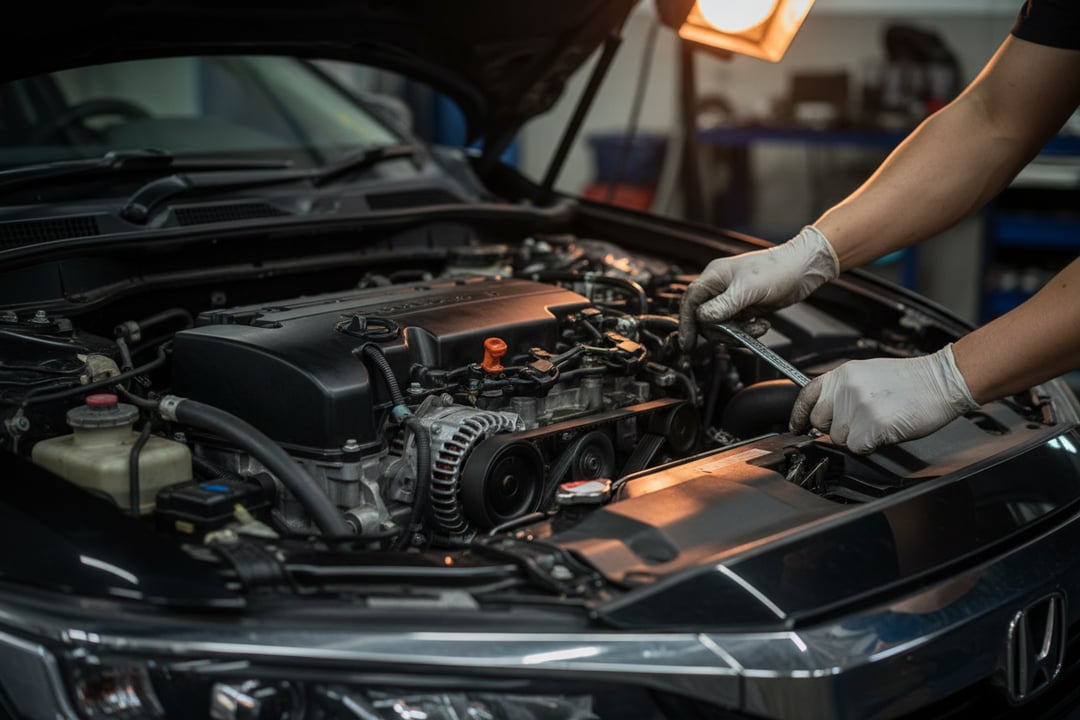 Honda Accord UAE Inspection: Hidden Engine and Climate Issues