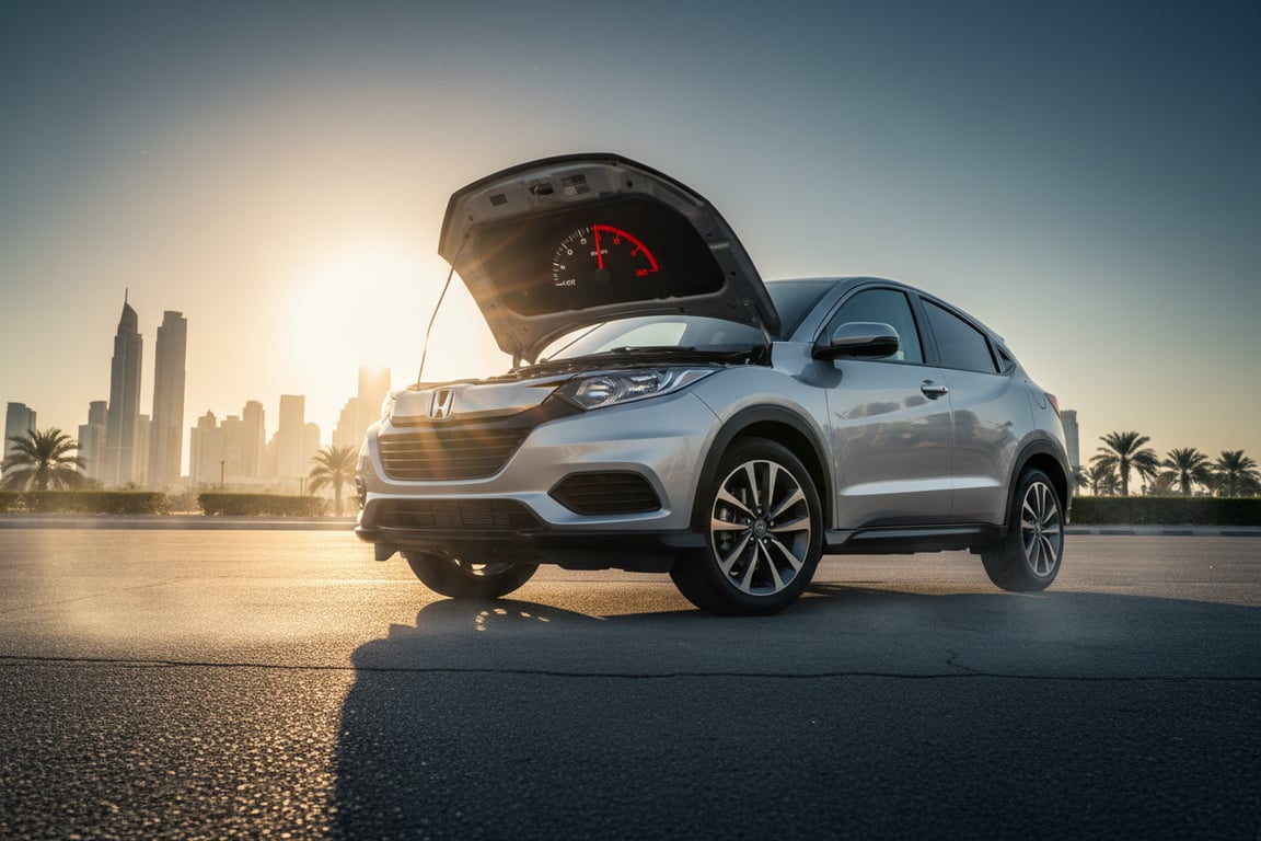 2022 Honda HR‑V in Dubai Summer: Agency Inspection Reveals Performance