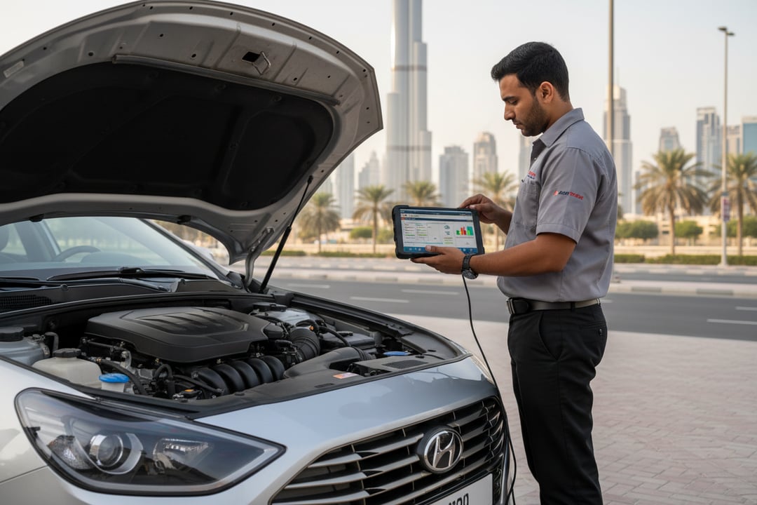 Inspecting Used Hyundai Sonatas in UAE: Engine, Trans, Suspension & Climate