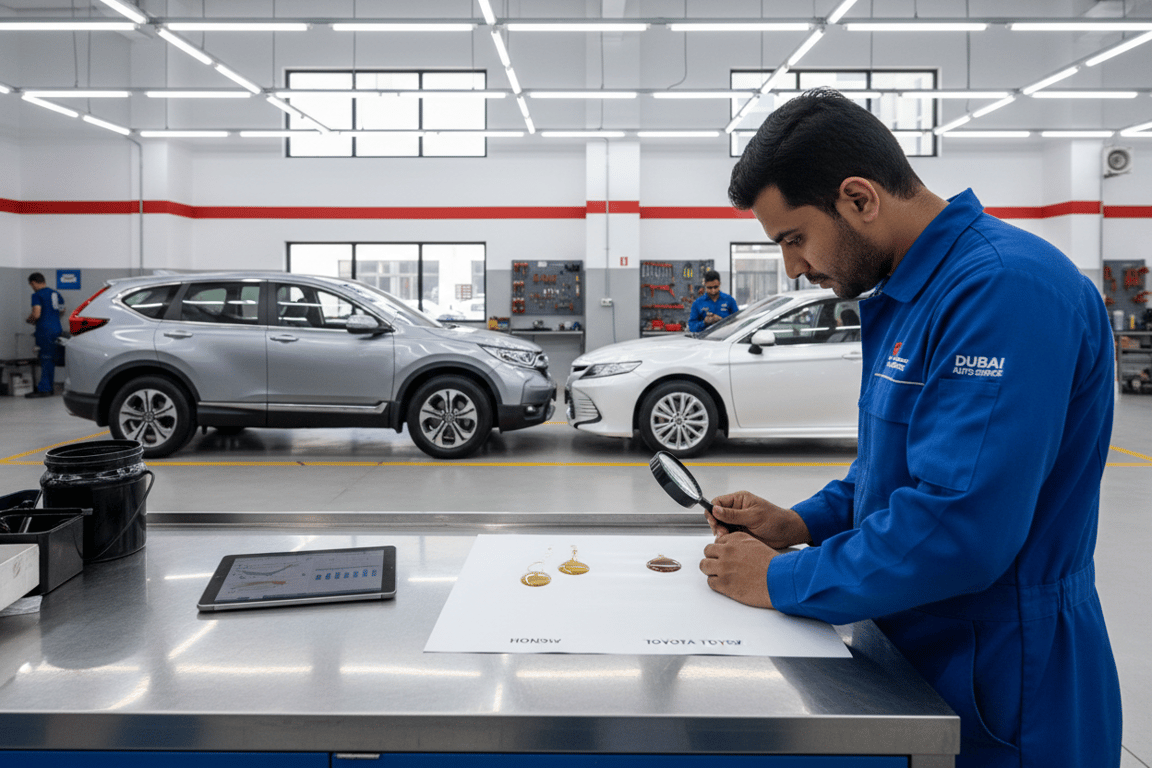 Honda and Toyota: Japanese Cars Inspection Comparison