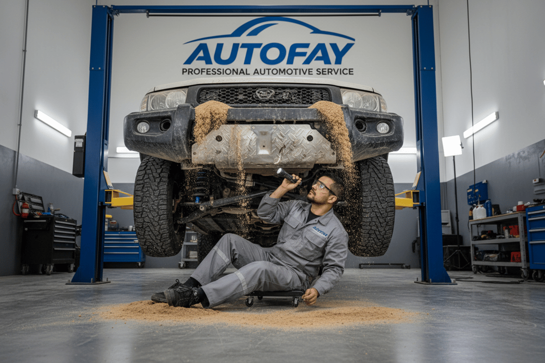 Off-Road Vehicles: Desert Damage and Inspection Points