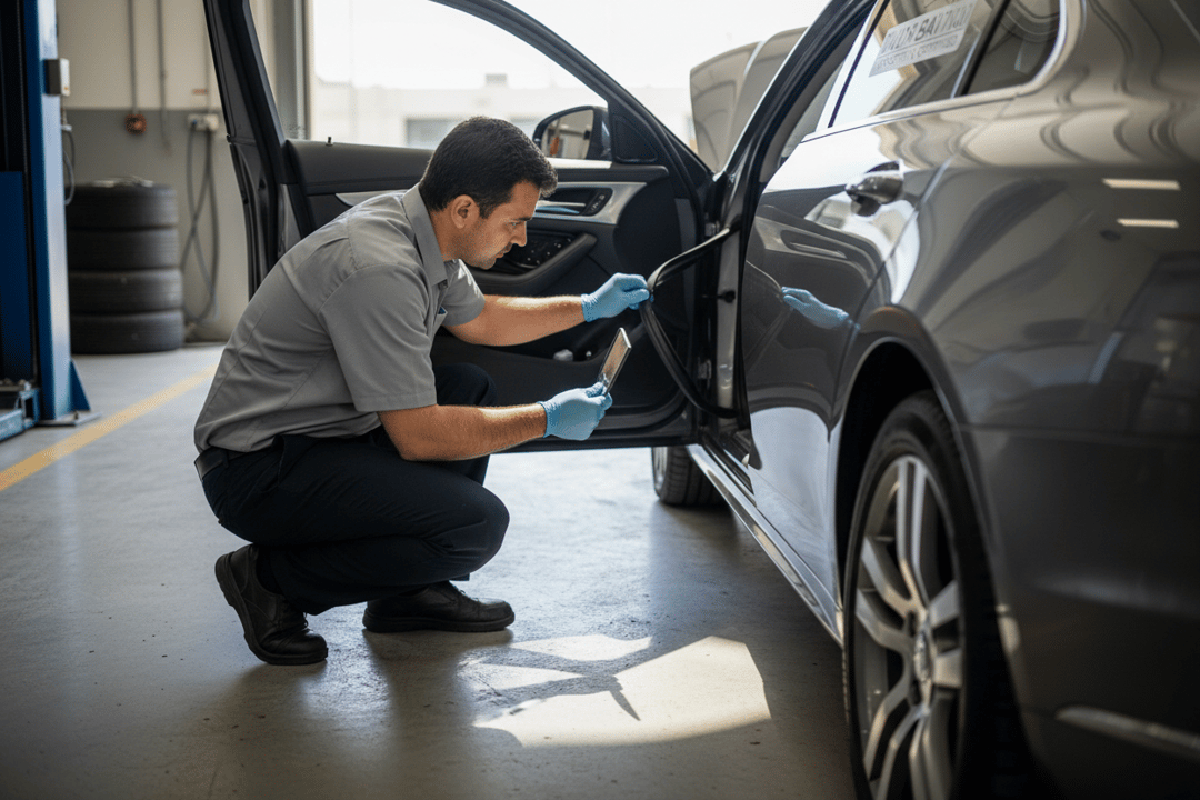 Door Inspection: Seals, Hinges, and Hidden Water Damage