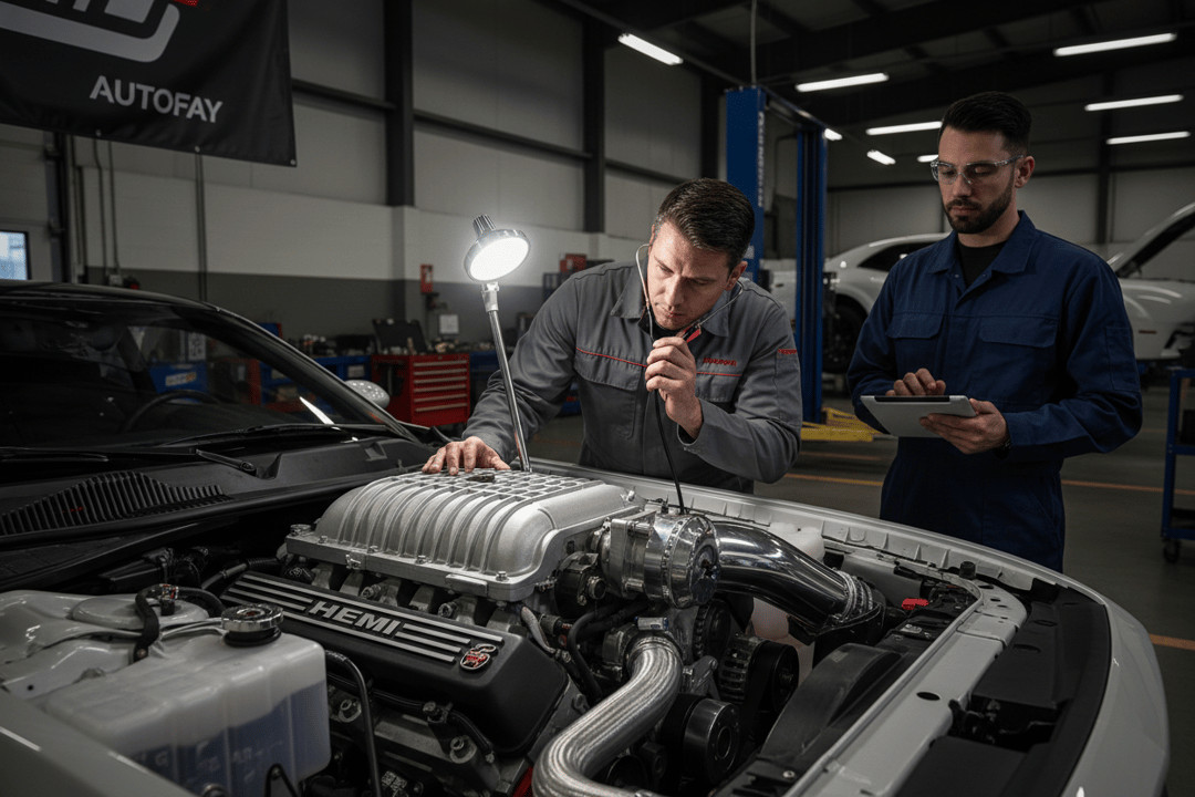 Dodge Charger and Challenger: Muscle Car Inspection