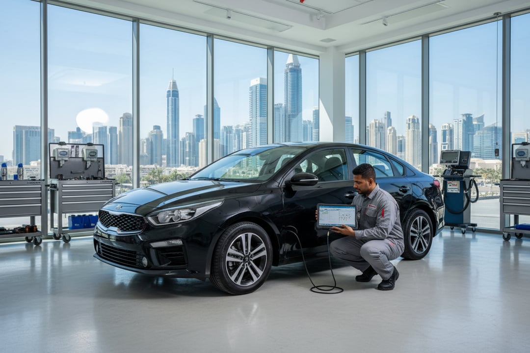 Kia Forte Inspection UAE: Common Engine & Climate Issues