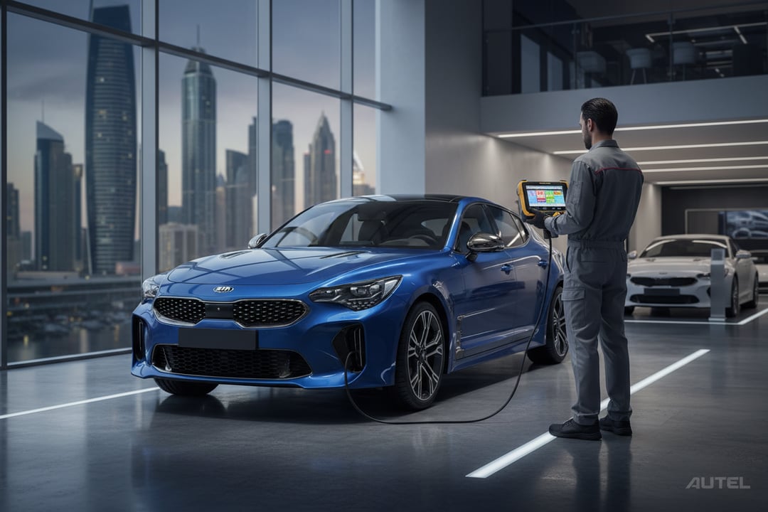 Kia Stinger Used Car Inspection UAE: Engine, Gearbox & Suspension