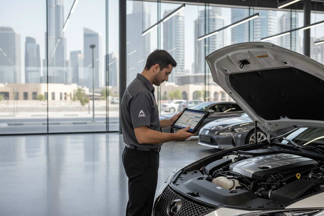 Lease Return Check: Used Lexus UAE Common Faults & Issues