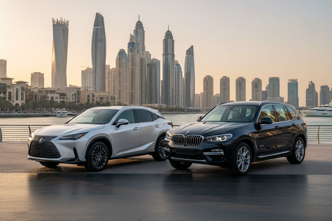 Lexus RX vs BMW X3 UAE Inspection: Reliability & Maintenance Costs