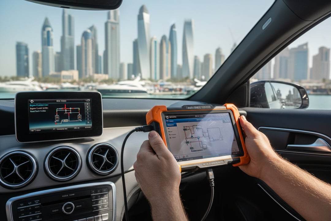 Mercedes-Benz CLA Inspection: Common UAE Climate Issues