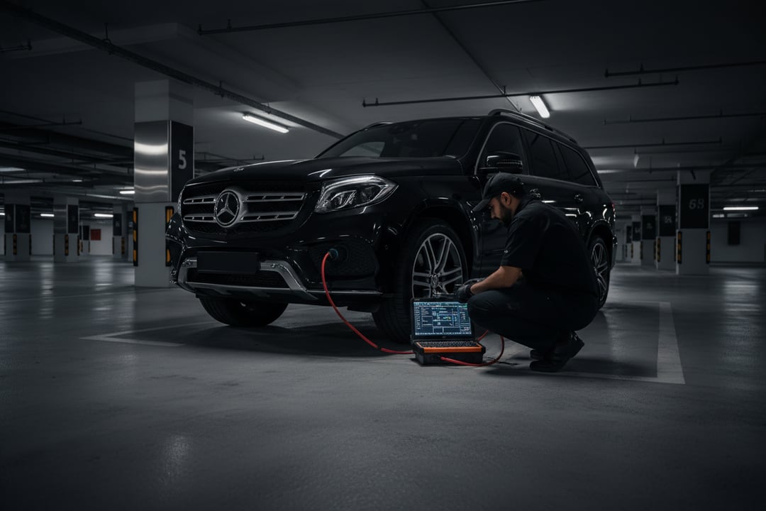 Crucial Used Mercedes-Benz GLS Issues Found in UAE Inspection