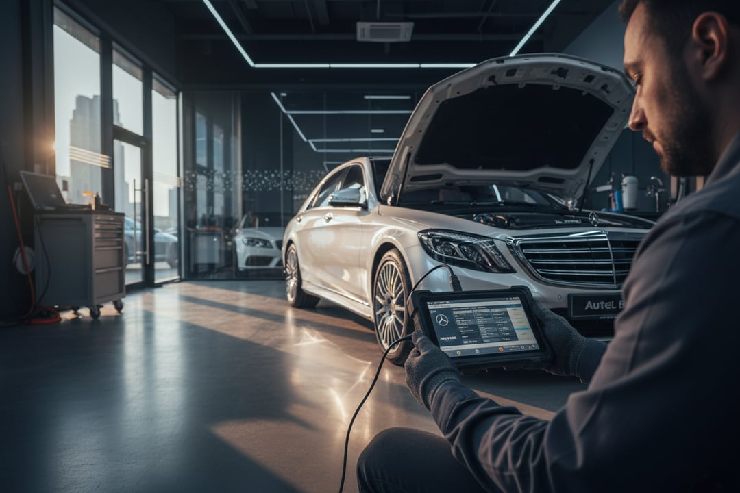 Common Mercedes S-Class Problems in UAE: Engine and Electricals