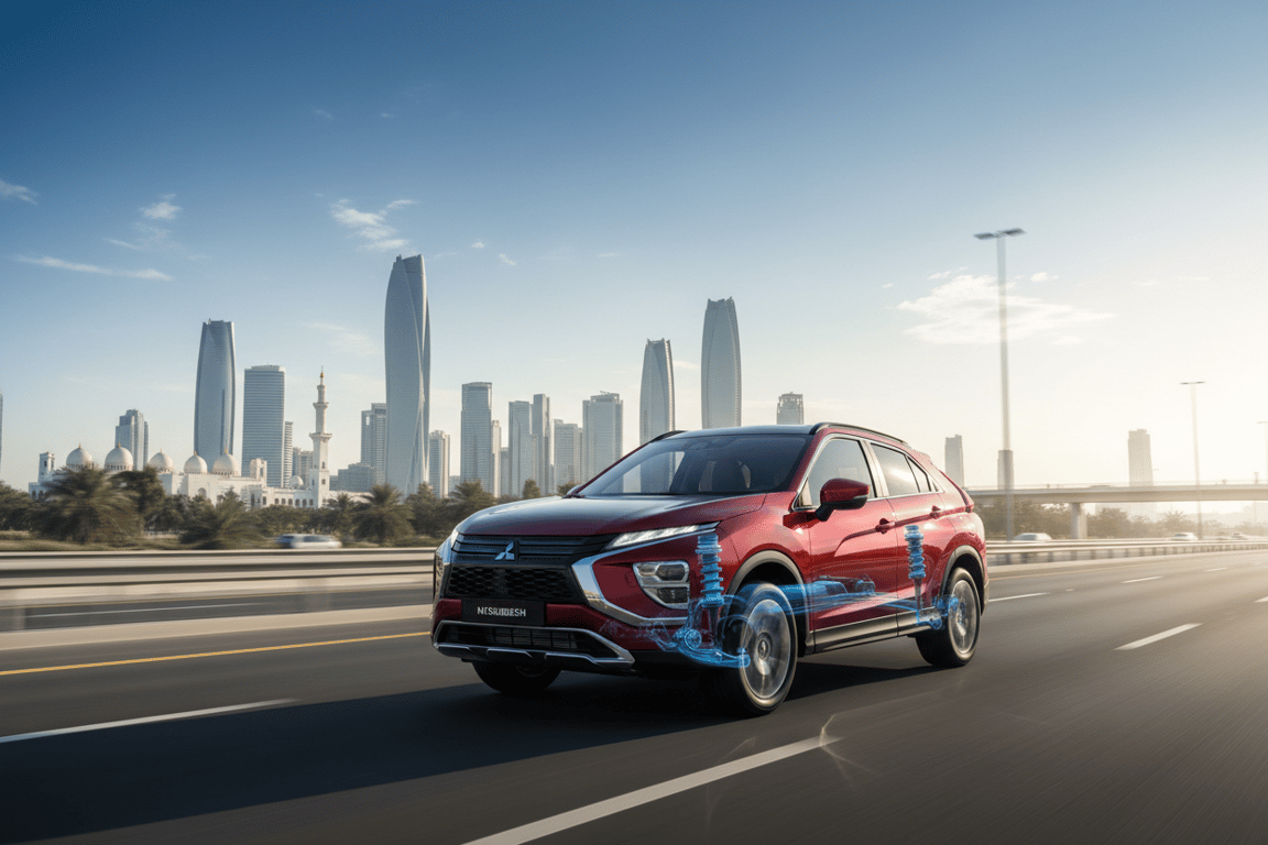 Mitsubishi Eclipse Cross 2024: Agency Inspection on Highway Comfort