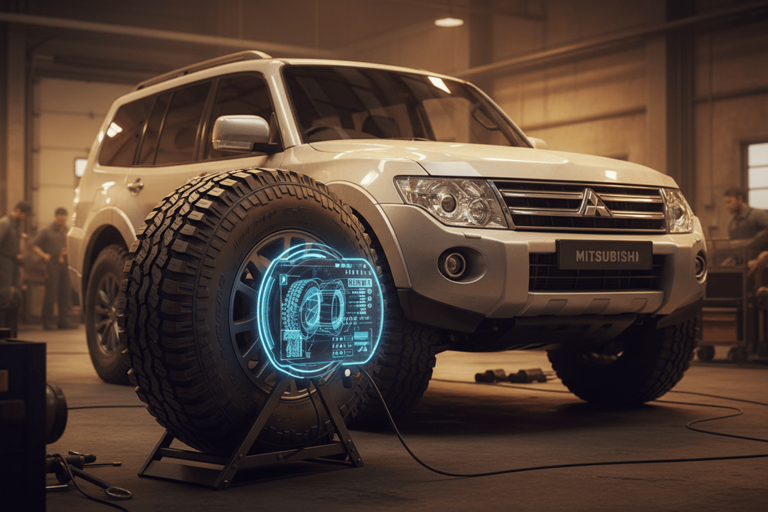 Inspecting Used Mitsubishi Pajero