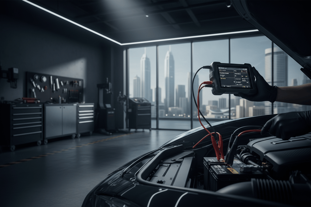 UAE Car Battery Inspection Guide: CCA, Corrosion & Heat