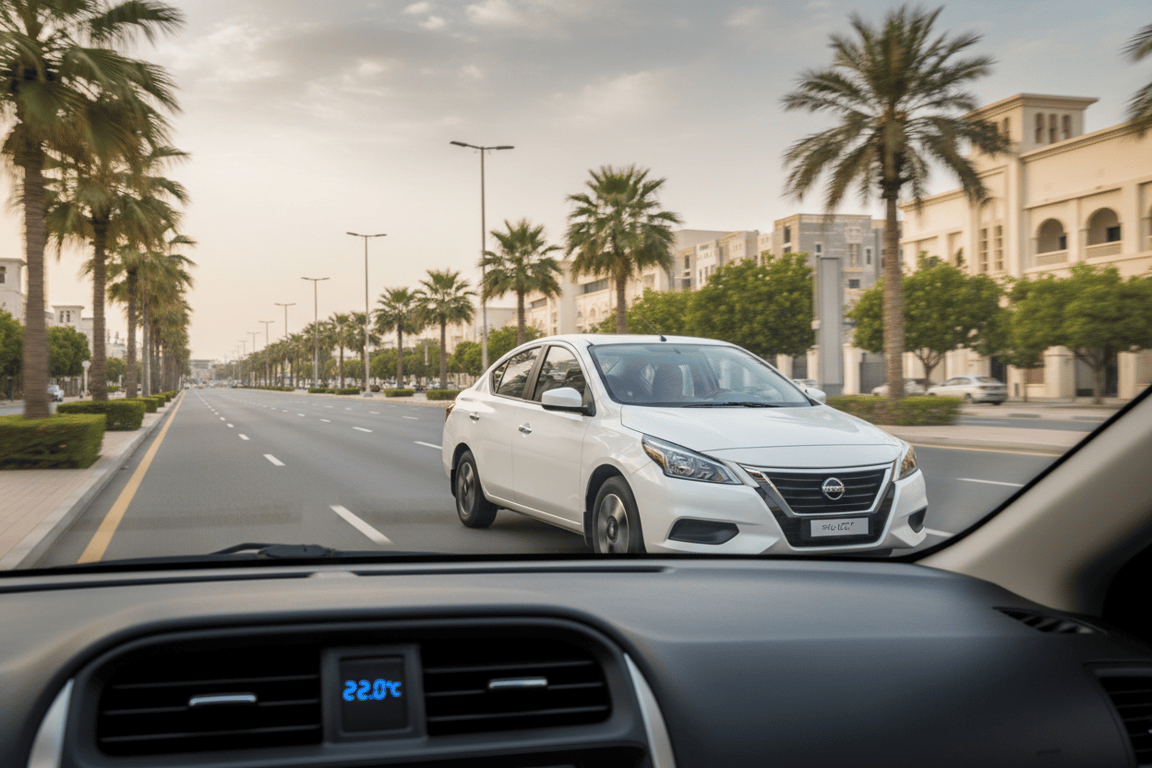 Inspection of the 2024 Nissan Sunny: Performance in Mild Weather