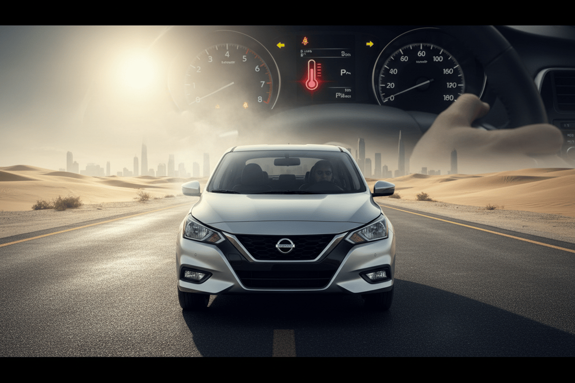 Nissan Sunny 2024 Under UAE Summer Heat: Agency Inspection Insights